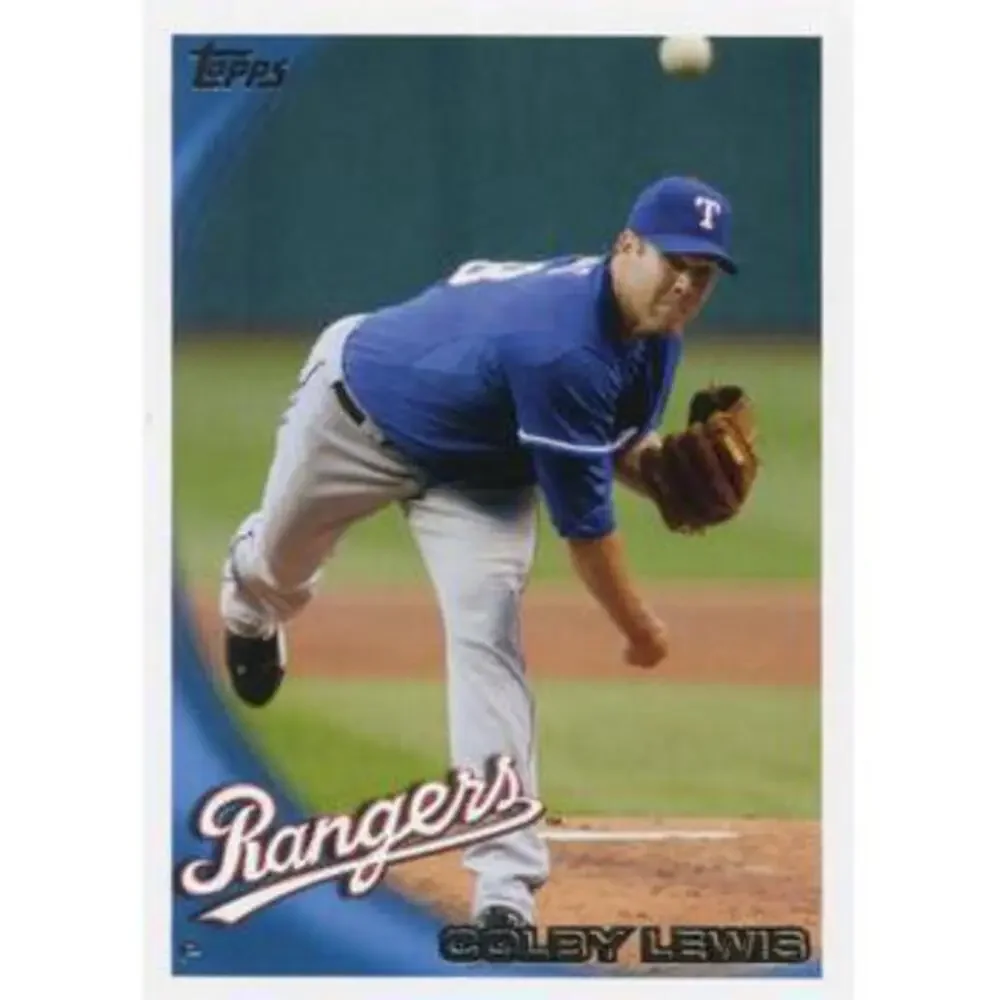 2010 Topps Update Colby Lewis US-46 Texas Rangers